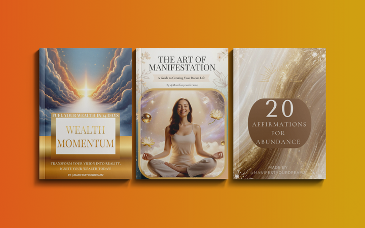Manifestation Elite Accelerator : The Art of Manifestation book + 20 Abundance Affirmations Cards + Wealth Momentum in 14 days