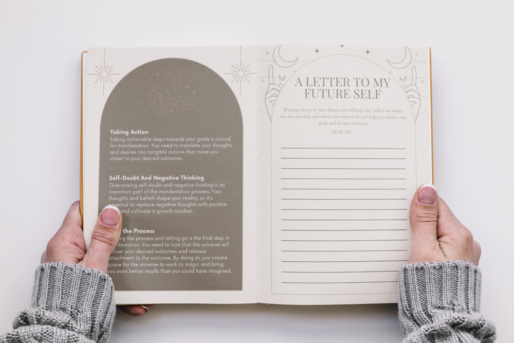 Manifest Your Dreams workbook and journal